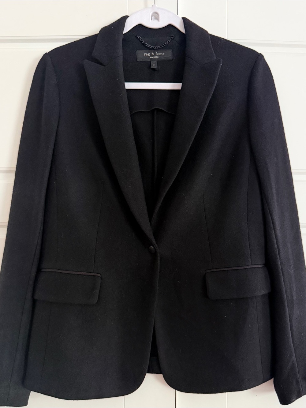 RAG& BONE LEXINGTON TAILORED WOOL BLAZER JACKET - Picture 5 of 8